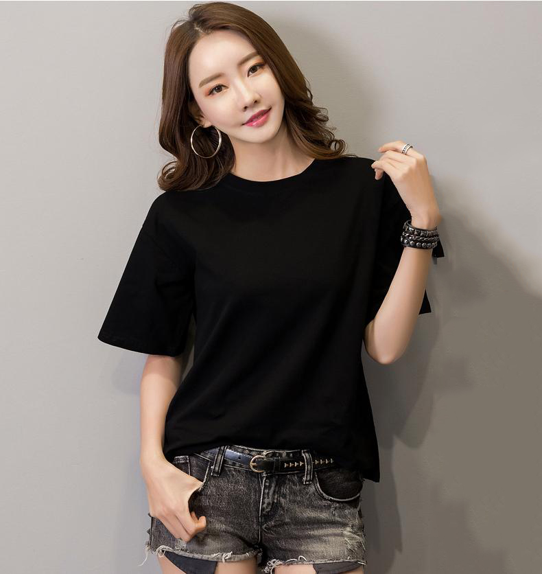 [HCM]Áo Thun Nữ Trơn Basic Thời Trang