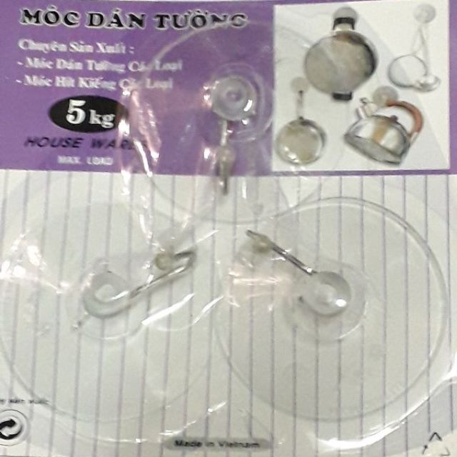 Móc hít tường 2kg~5kg x 3-4.cái....
