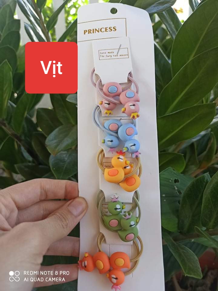 Cột tóc đáng yêu cho bé - set 10 chiếc