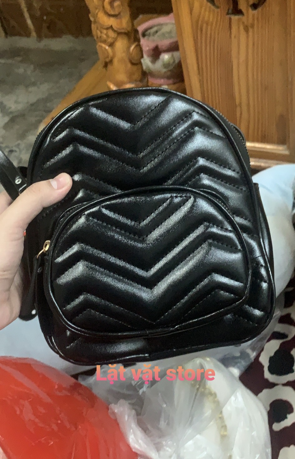 [HCM]BALO DA H&M xuất xịn ĐEN - TRẮNG (có video)