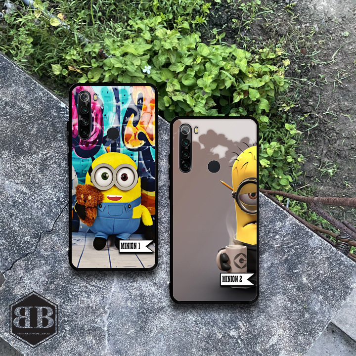 Ốp lưng kính cường lực Xiaomi Redmi Note 8 bao đẹp