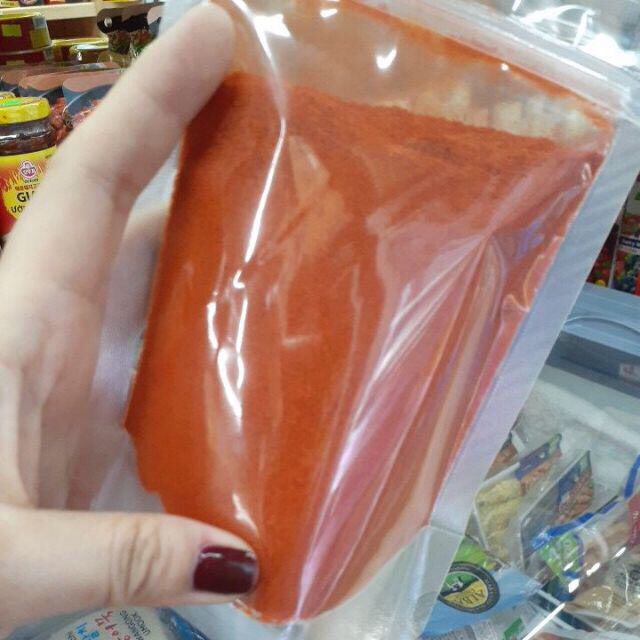 Ớt Bột Hàn Quốc 100g ( chiết túi zip)