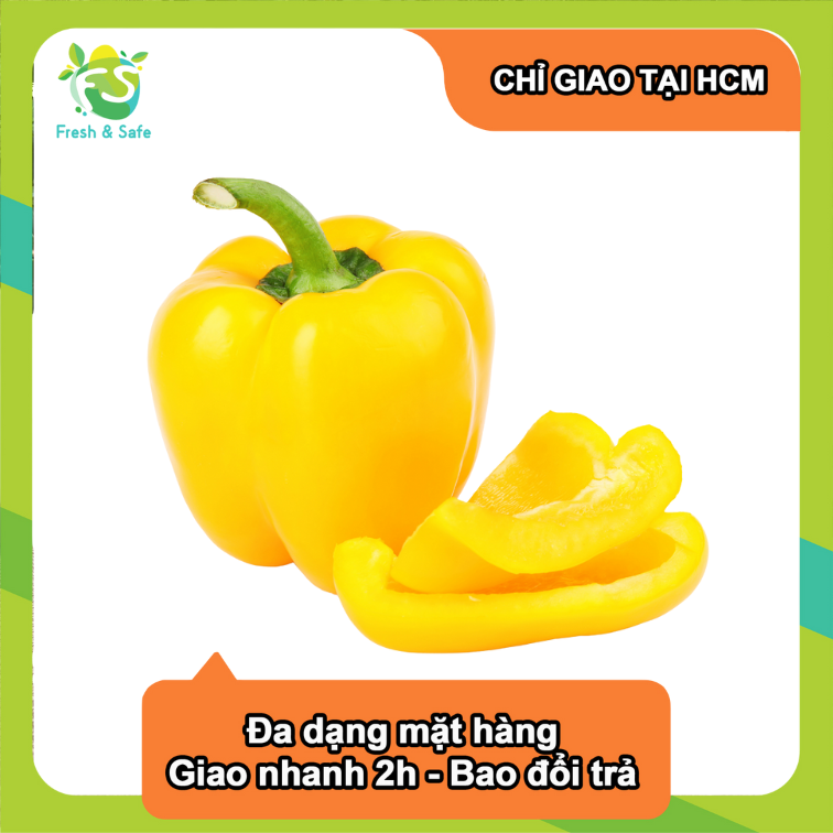 [Chỉ Giao HCM] Ớt Chuông Vàng - trái 150-200g