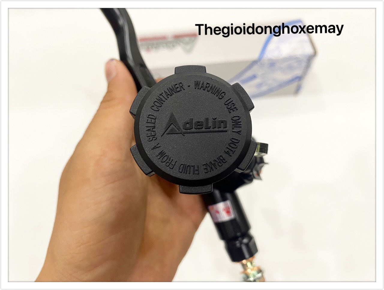 Tay Thắng Adelin Bình Dầu Rời Px122 14mm Lắp Mọi Loại Xe