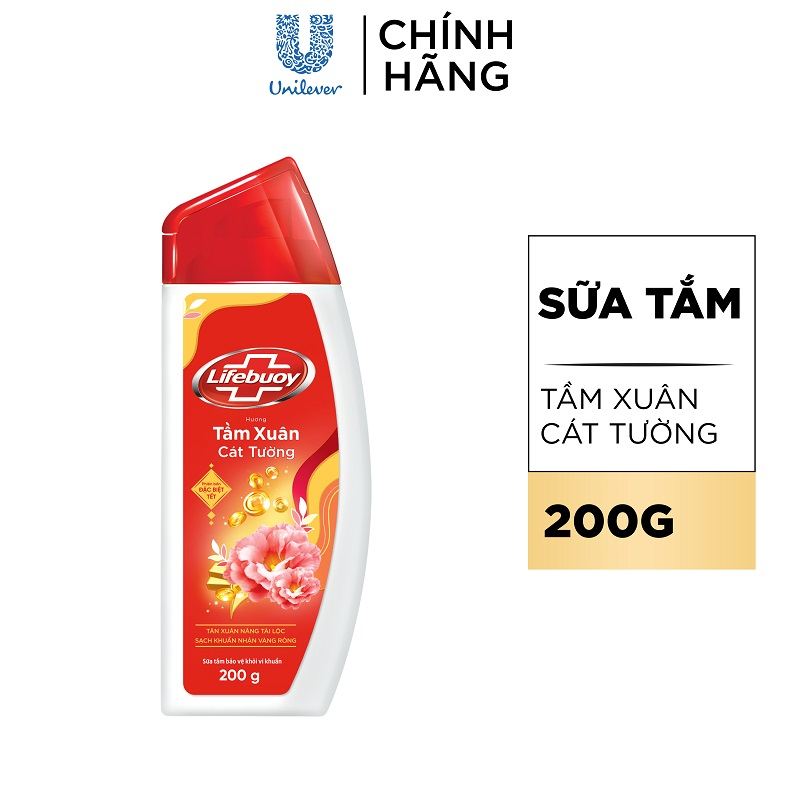[HB gift] Sữa tắm Lifebuoy 200g (GIAO MẪU NGẪU NHIÊN) - BAT MUOI