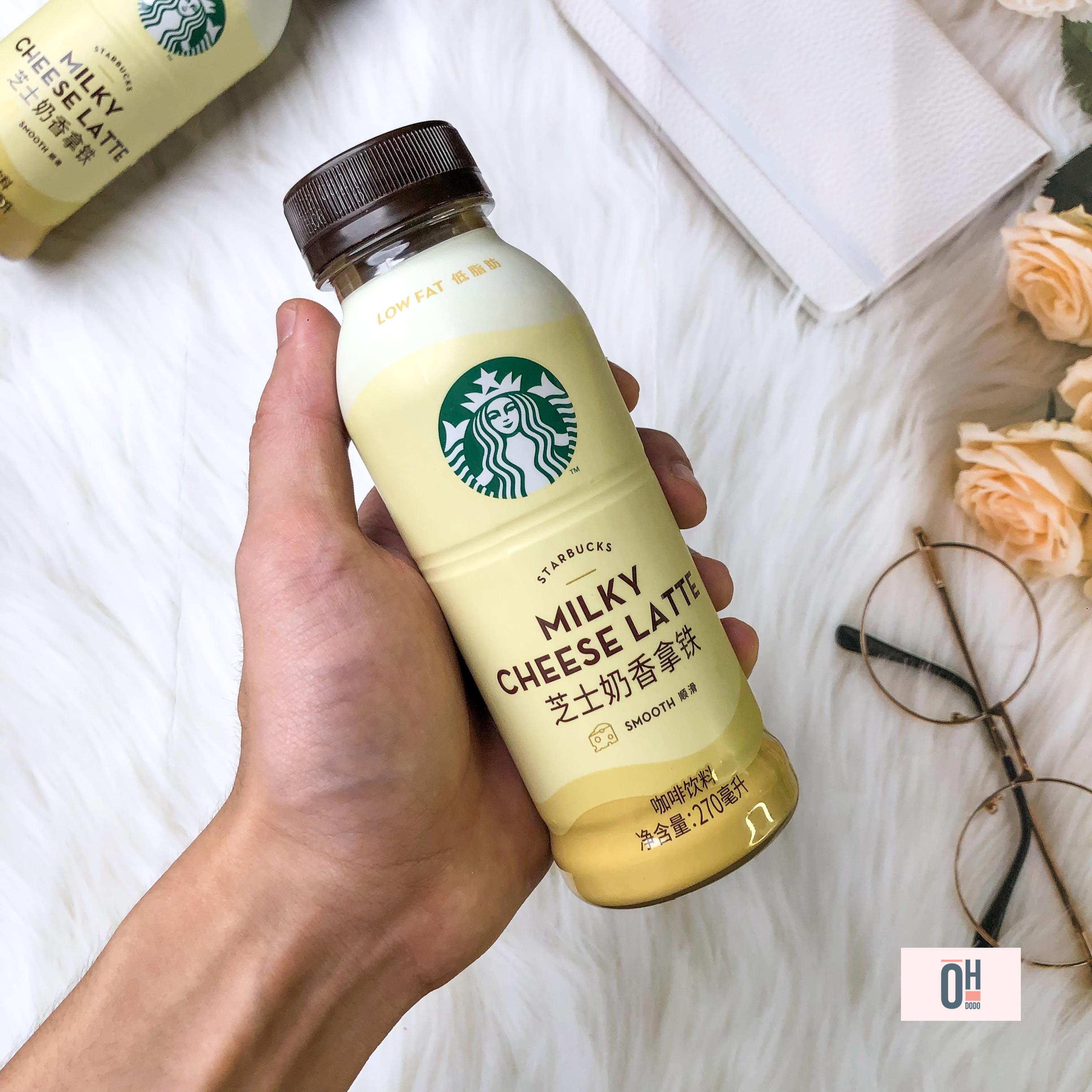 Cà phê đóng chai Low Fat Starbucks milky cheese latte 270ml