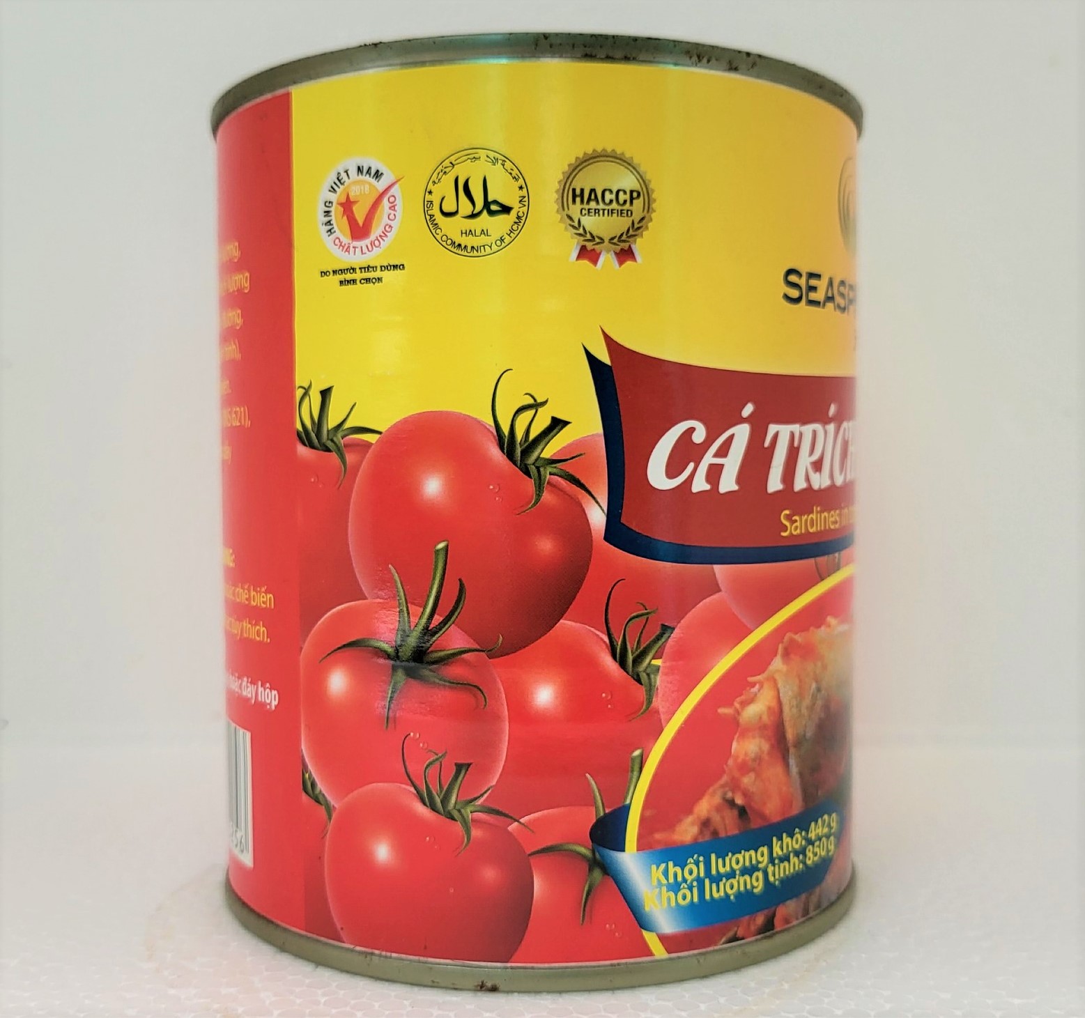 [Hộp lớn 850g] CÁ TRÍCH XỐT CÀ [VN] SEASPIMEX Sardines In Tomato Sauce