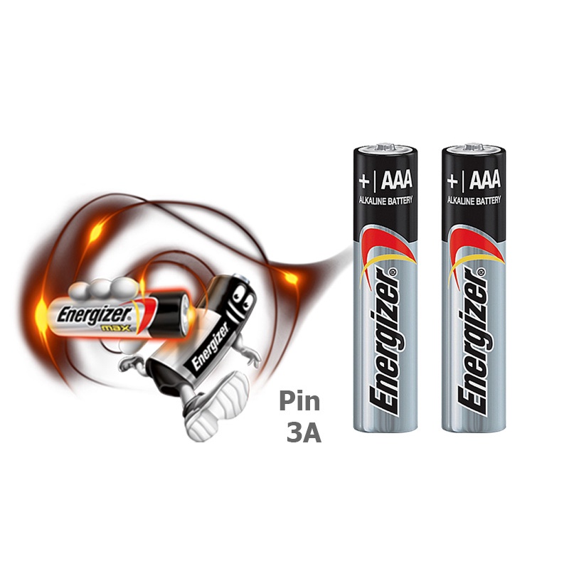 Combo 5 Vỉ Pin AAA Energizer Alkaline (1 Vỉ 2 Viên) chính hãng