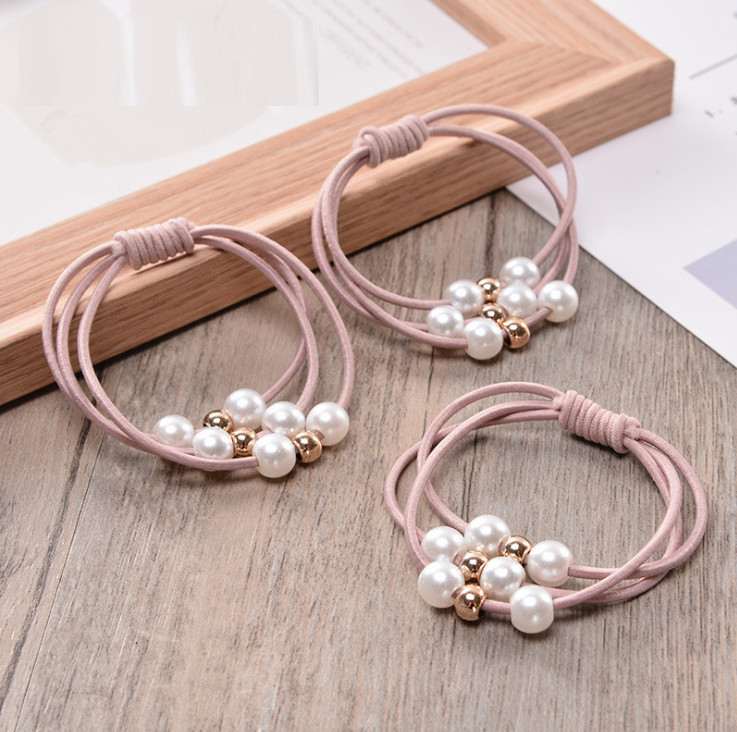 THUN CỘT TÓC ĐÍNH HẠT SANG TRỌNG