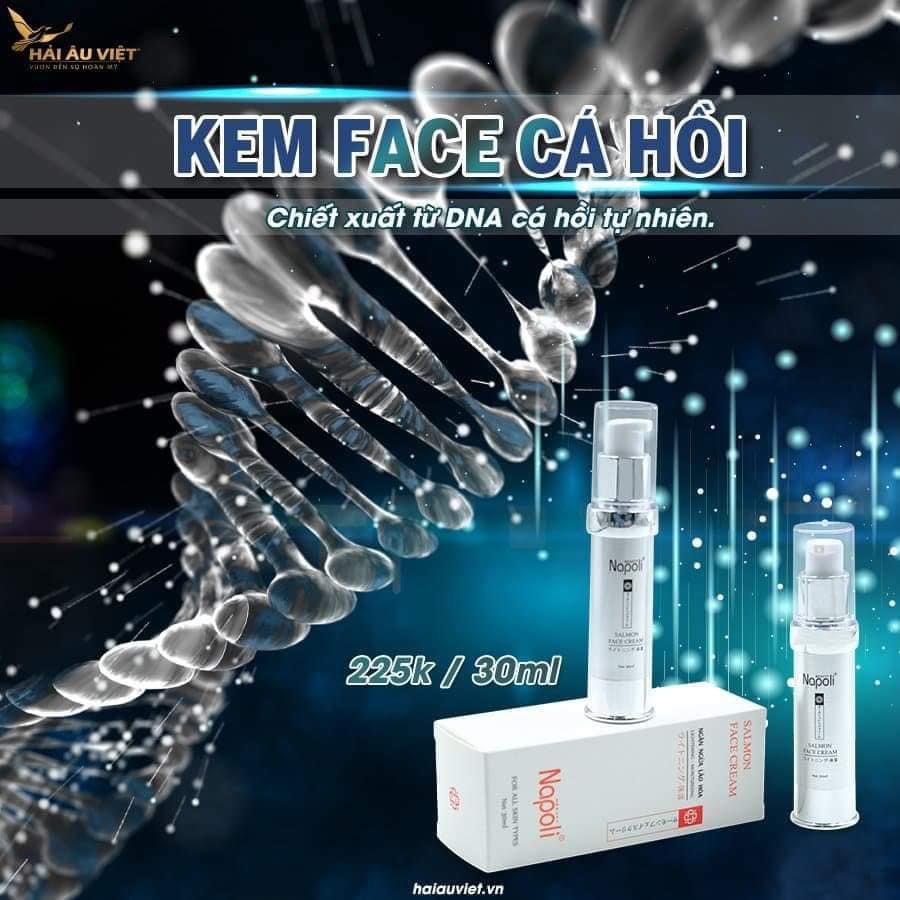 Kem face cá hồi chống lão hóa, dưỡng da