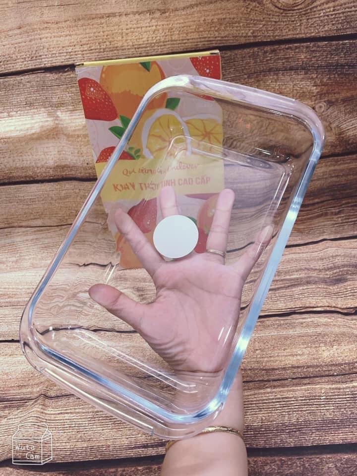 Khay Nướng/Dĩa Thủy Tinh 1 lít quà từ Unilever - ( 1 cái )