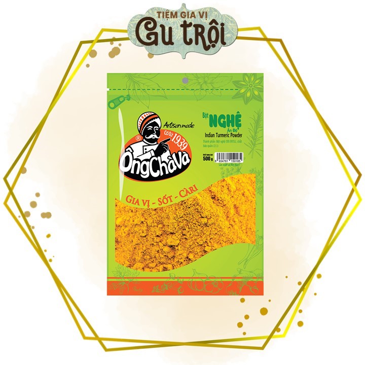 Bột nghệ Ông Chà Và 500gram - Turmeric powder