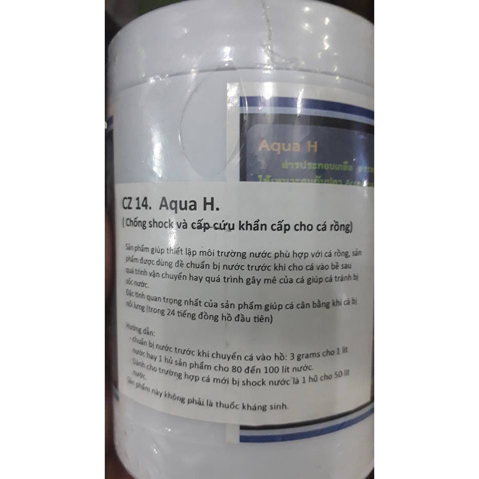 Aqua H Chống Shock Và Cấp Cứu Cho Cá Rồng
