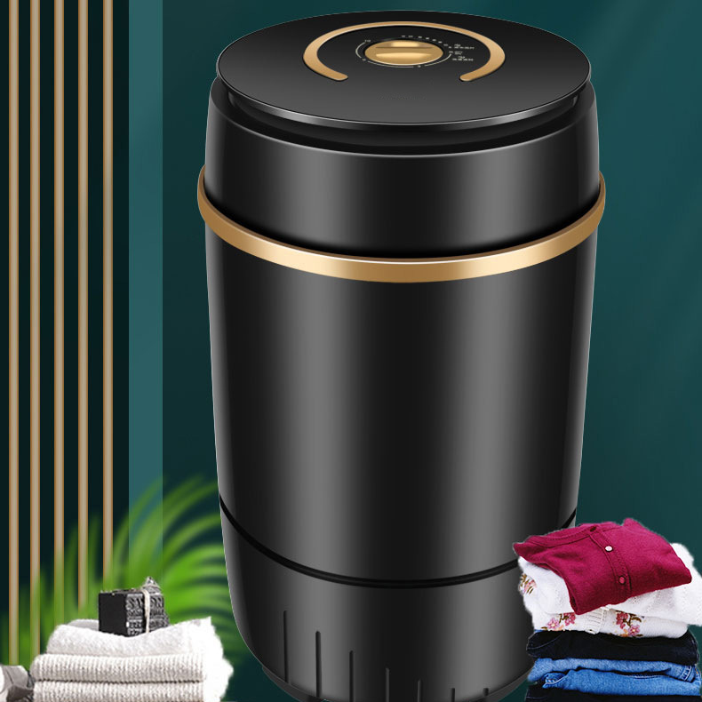 Máy giặt mini DEKE XPB-66 xoáy cực mạnh đảo chiều giặt 4kg quần áo cho sinh viên, em bé, giặt quần áo trắng