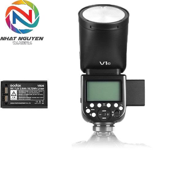 [HCM][Trả góp 0%]Godox V1 Flash cho Sony (kèm Pin + Dock Sạc)