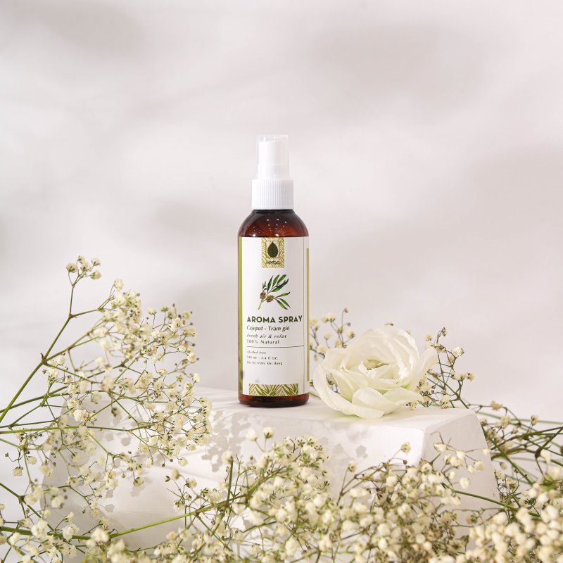 Nước Thơm Xịt Phòng Aroma Spray Tràm Cao Cấp