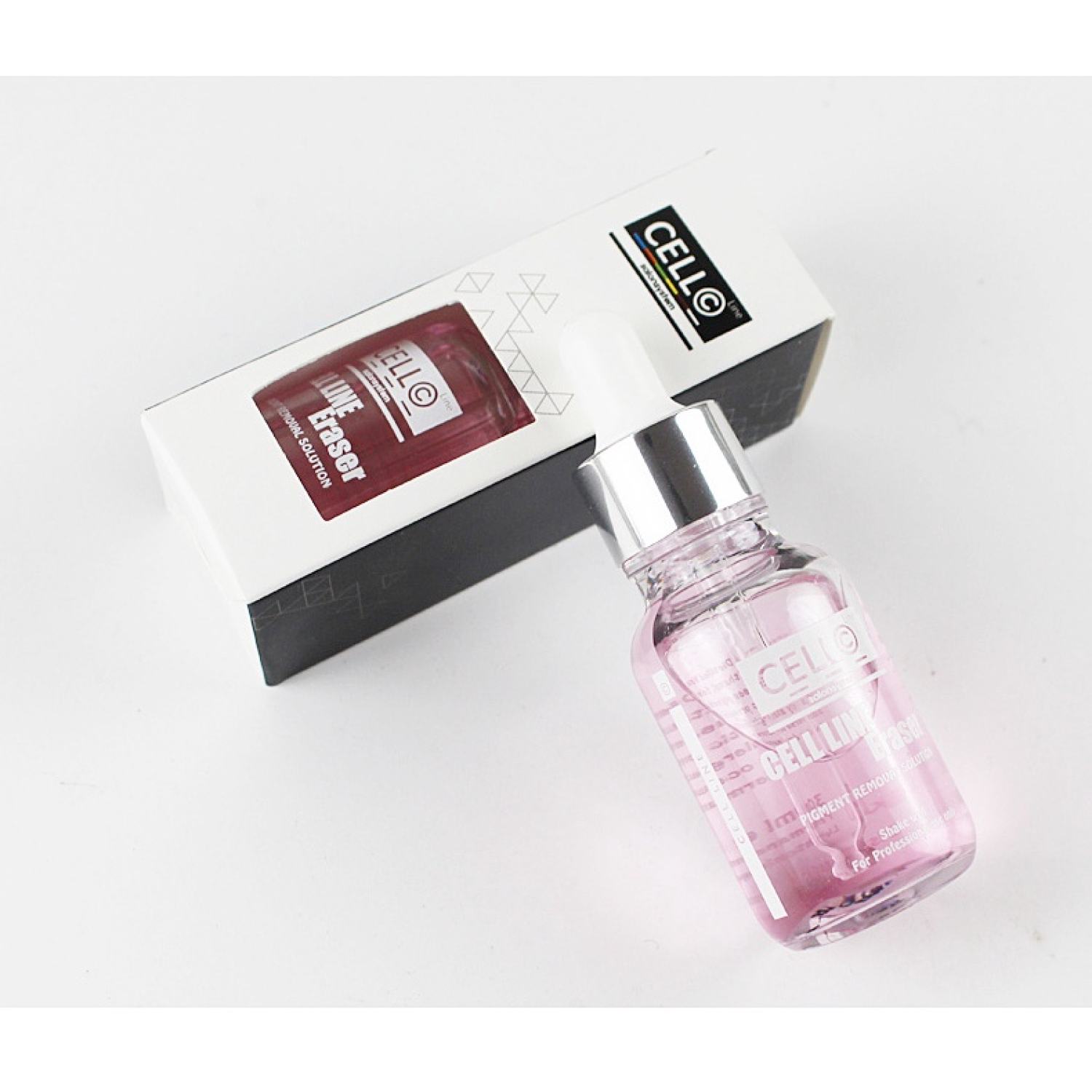 Xóa xăm Cello 30ml Xóa xăm chân mày phun xăm thẩm mỹ Spa - thầƞ dượᴄ xóa xăm CELLO Hàn Quốc