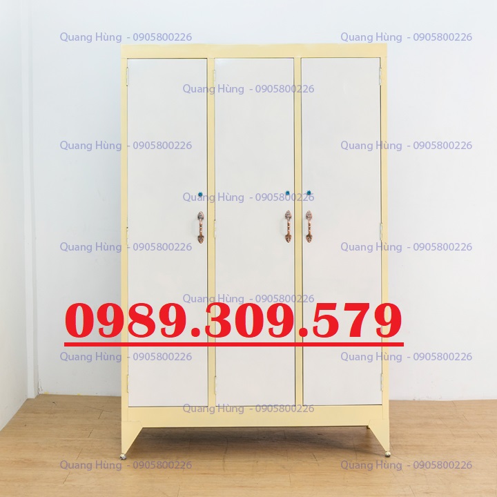 [HCM]TỦ SẮT 3 CÁNH KHÔNG GƯƠNG GIÁ TỐT HCM