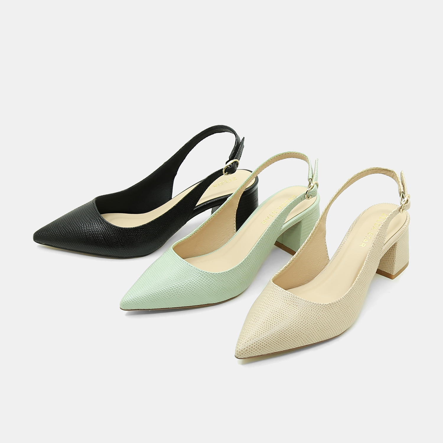 Sandal hở gót Slingback - SN0321220