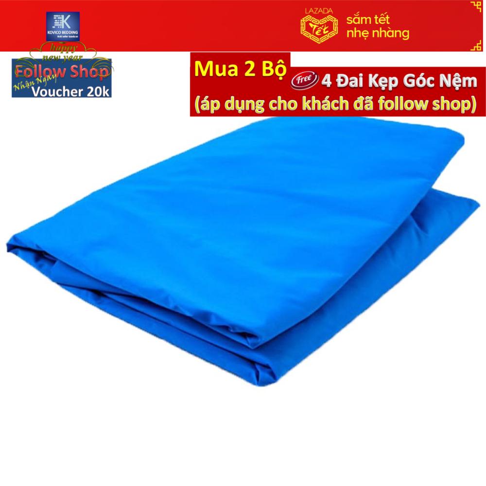 (FreeShip MAX) Ga chống thấm 1m8 x 2m x 12cm (Xanh đậm)