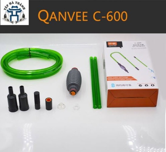 Bộ thay nước hồ cá qanvee c600 - dụng cụ thay nước bể cá