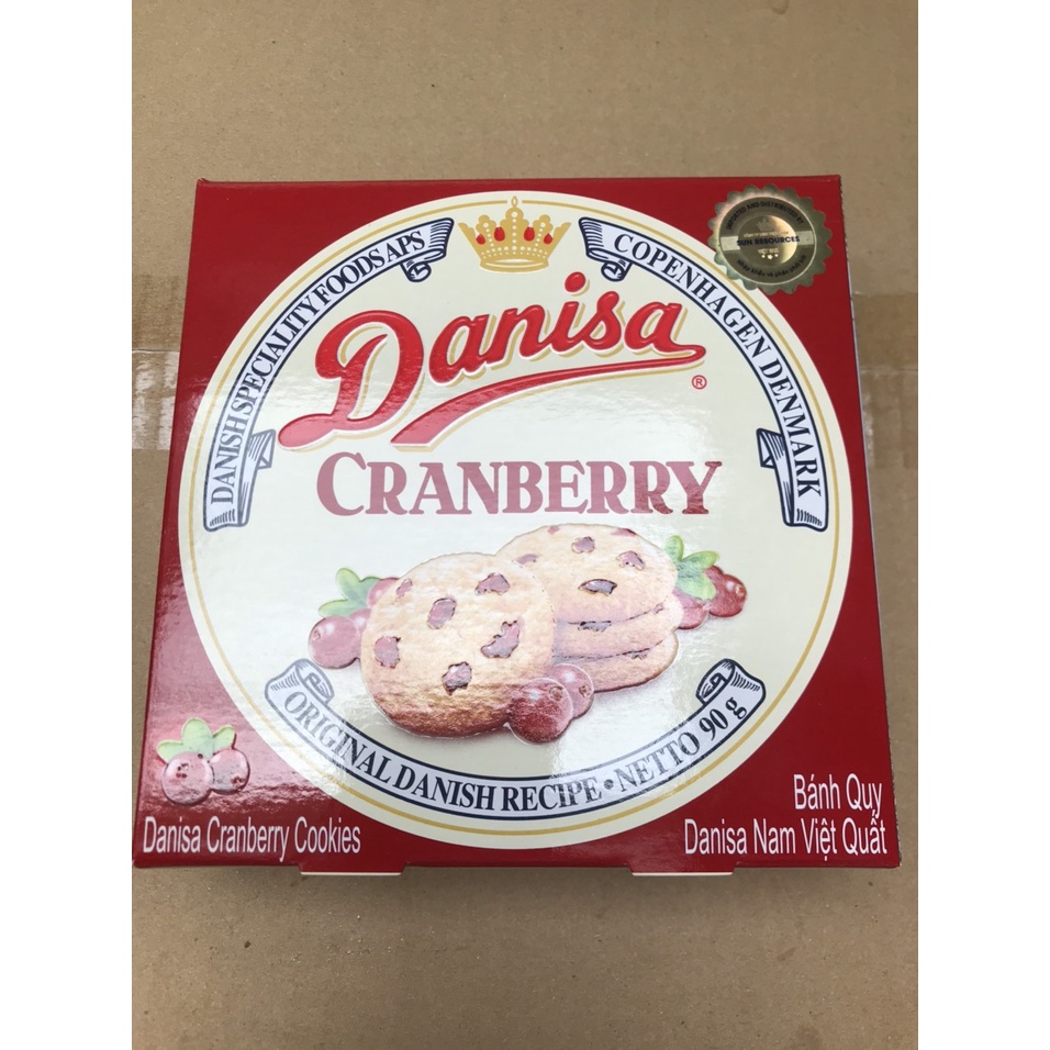 Bánh quy bơ danisa nam việt quất