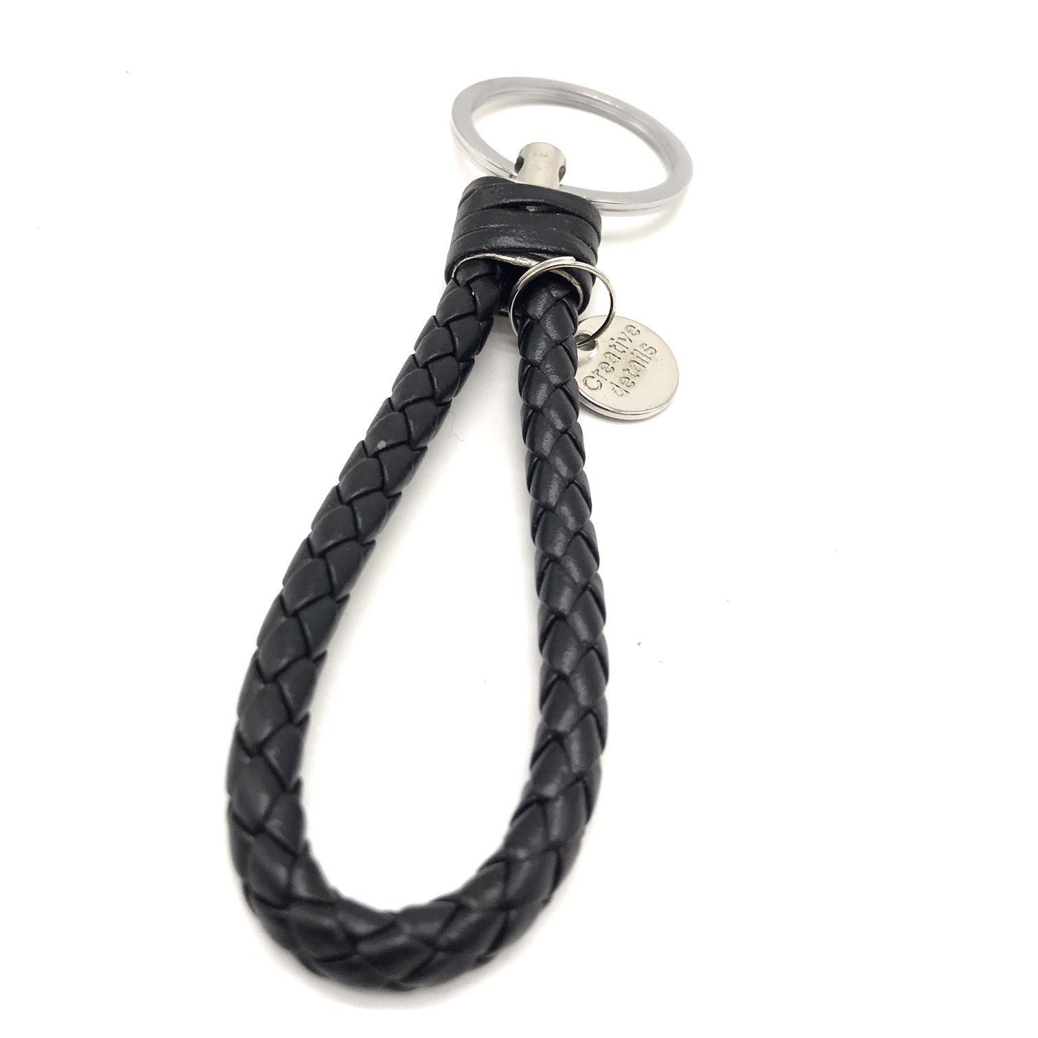 Móc Khóa Dây Da PU - 3 Màu ( Đen, Đỏ, Vàng )