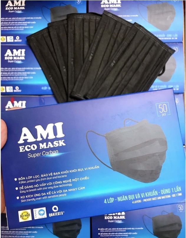 Khẩu Trang Y Tế 4 lớp cao cấp̣ ̣̣( 1 cái )