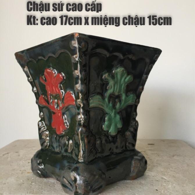 Chậu sứ để bàn cao cấp
