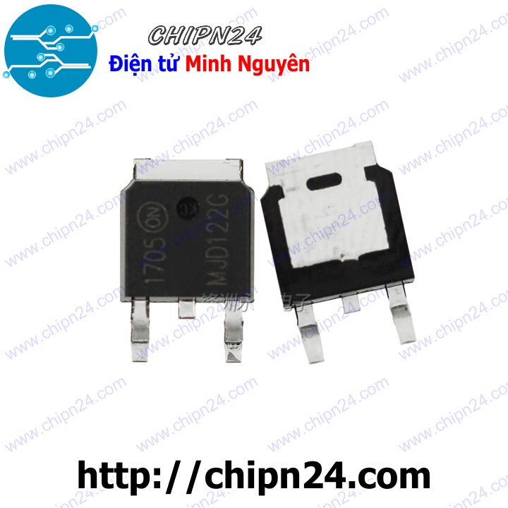 Transistor dán mjd122 to-252 npn 8a 100v