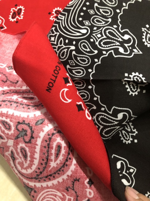 [HCM]Khăn bandana loại dày size 60x60cm