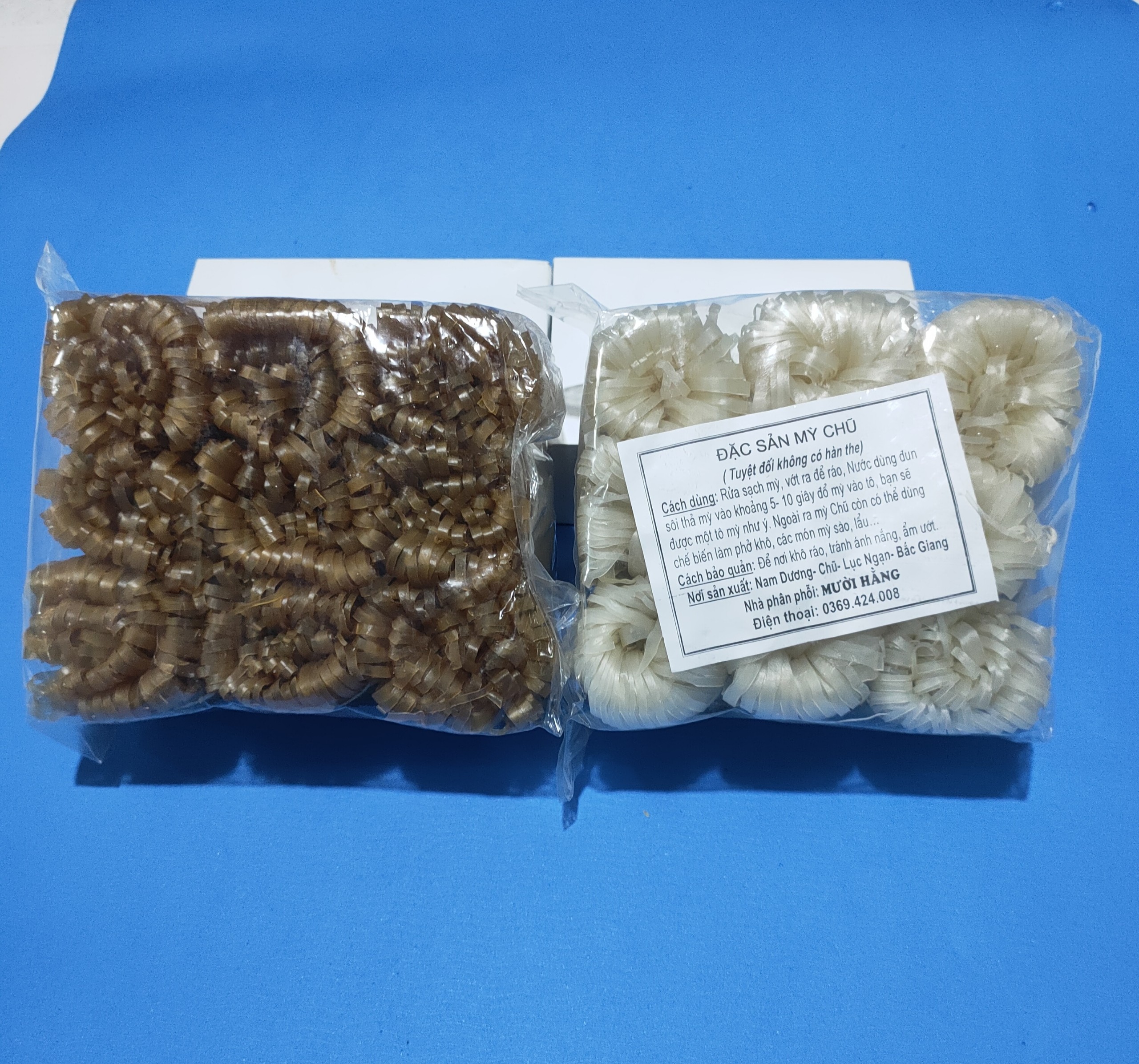 [HCM]Mỳ chũ Bắc Giang - 1 gói 9 cuộn - phở khô