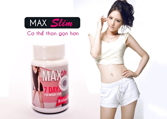 (Chỉ Bán Hàng Thái) Giảm Cân Thái Lan Slim Max 7 days, dành cho cơ đại lờn thuốc