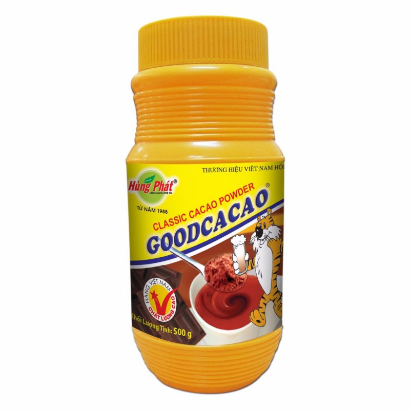 Bột cacao hùng phát 500gr