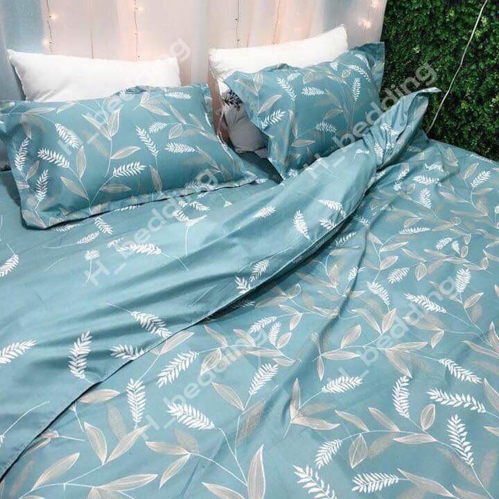 Bộ ga gối 4 món Cotton poly hàng loại 1