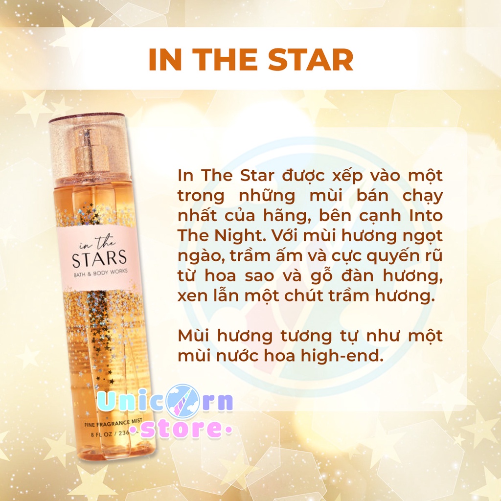 [Bản Mỹ] Xịt Thơm Cơ Thể Bath & Body Works Body Mist 236ml