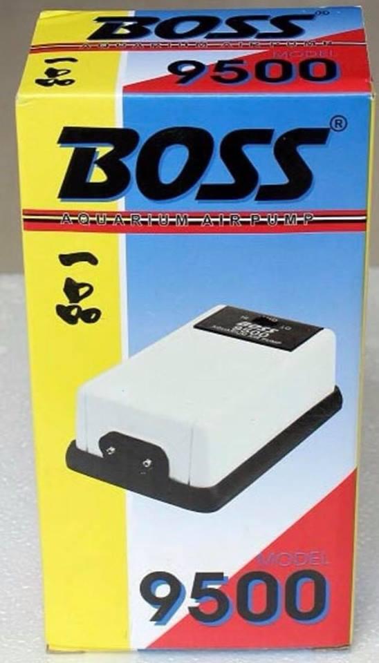 Boss 9500 2 vòi - Máy thổi khí oxy siêu êm hồ cá