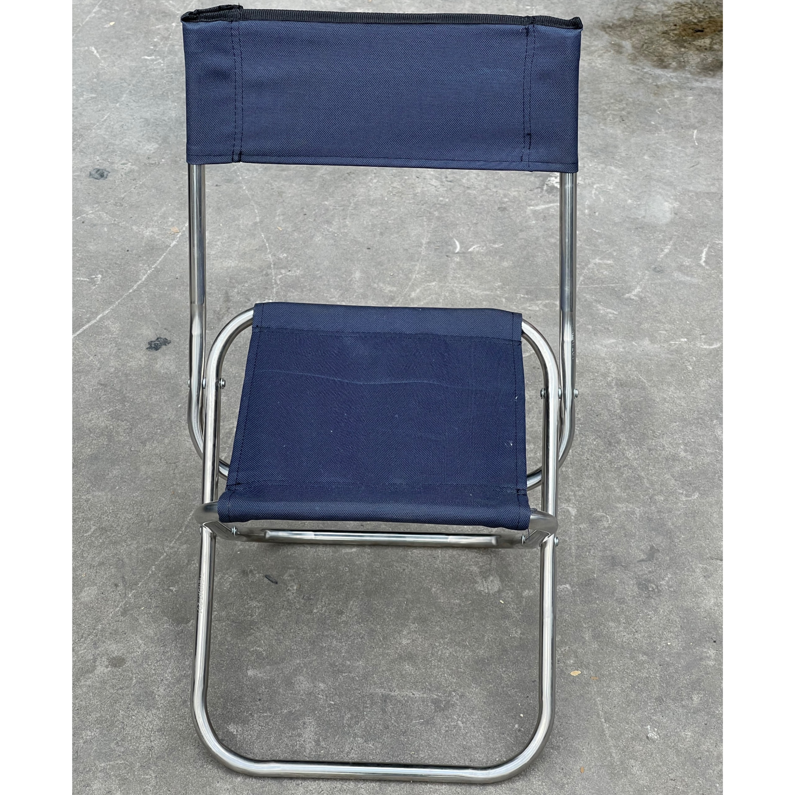 Ghế inox tựa lưng gấp gọn