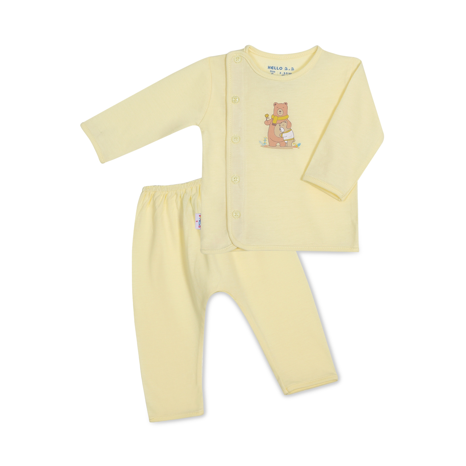 BỘ SƠ SINH BÁC SĨ VIỀN TAY DÀI 1326- HELLO BB