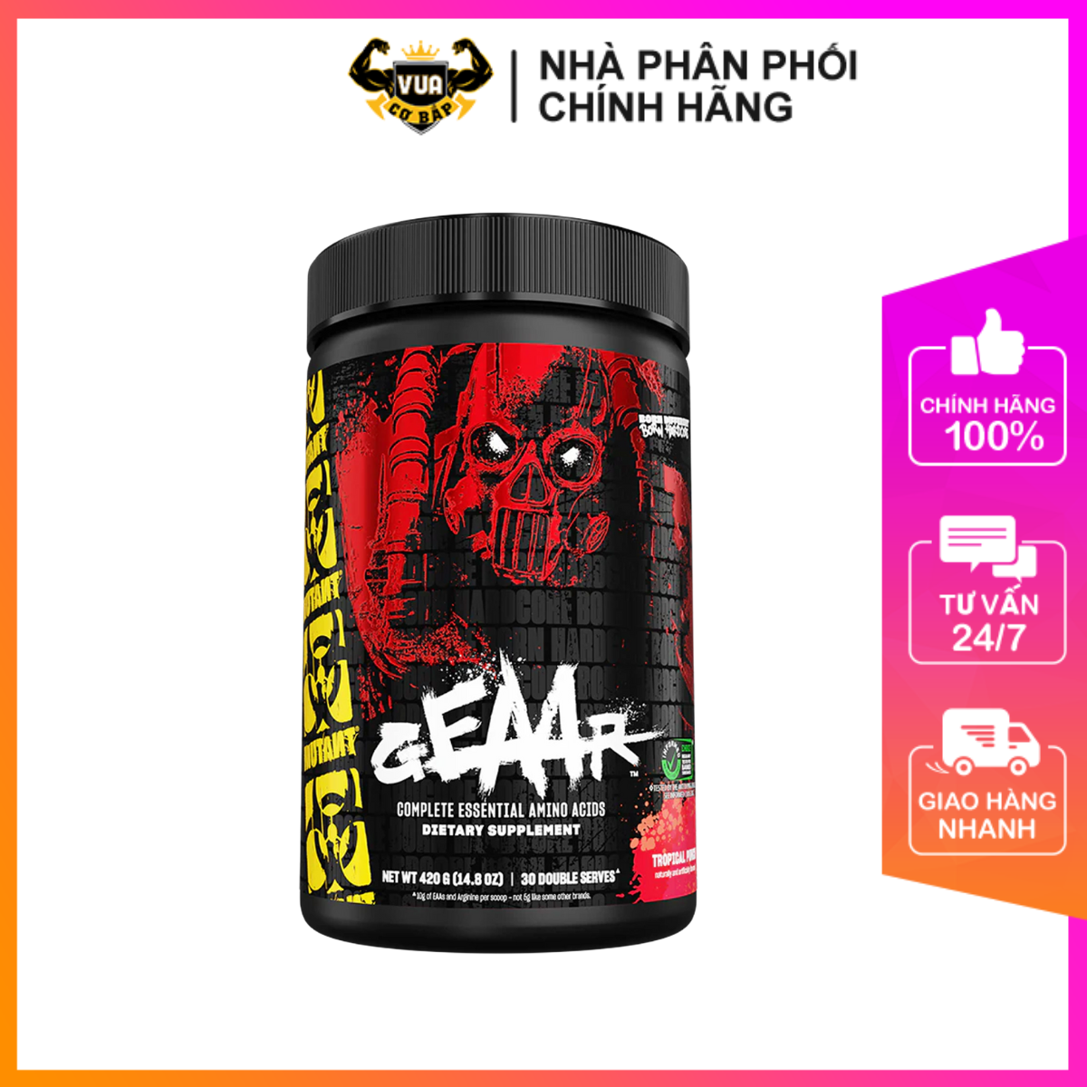 Tăng Cơ – Phục Hồi EAA Mutant GEAAR Hộp 420g