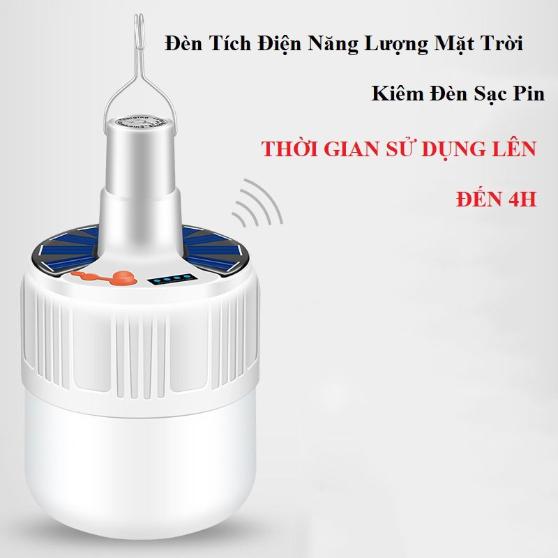 [HCM]ĐÈN TÍCH ĐIỆN 80W LL-V51 24 LED SIÊU SÁNG. CÓ NĂNG LƯỢNG MẶT TRỜI