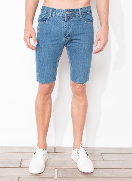 Quần Short Jeans Đơn Giản