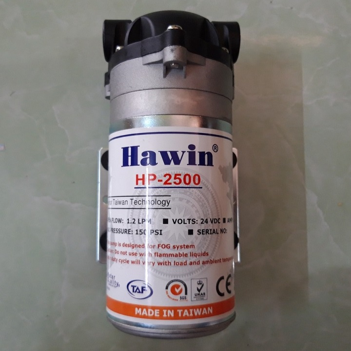 Máy phun sương HP-2500 hiệu Hawin (Không kèm adapter 24V)