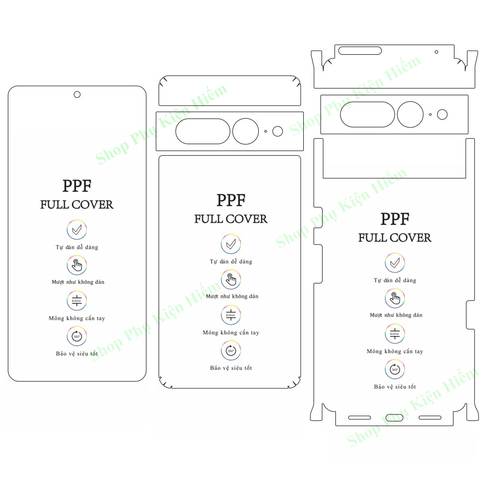 Dán ppf full viền pixel 7 pro