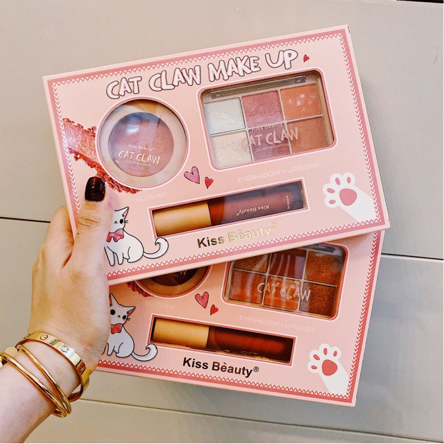 Bộ 3 Trang điểm Cat Claw Make Up