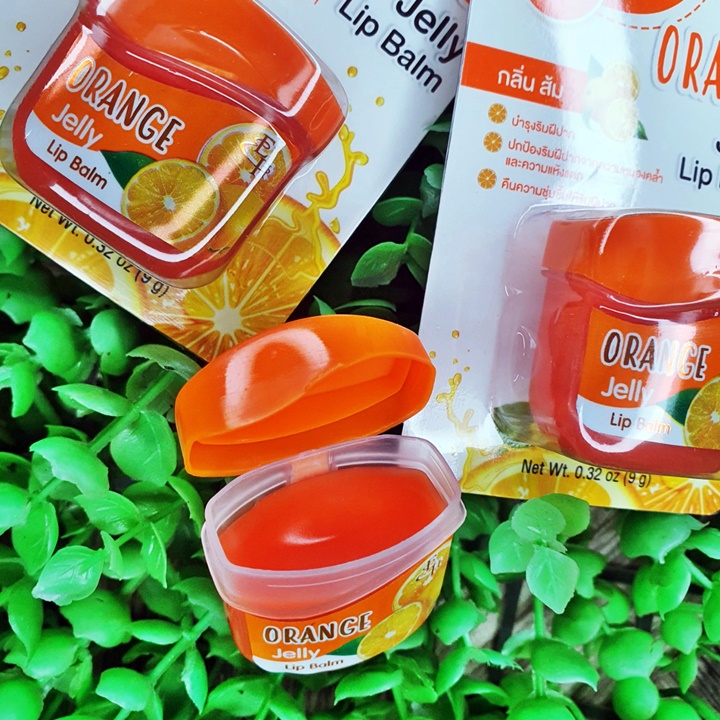 SON DƯỠNG MÔI ORGANGE JELLY LIP BALM THÁI LAN