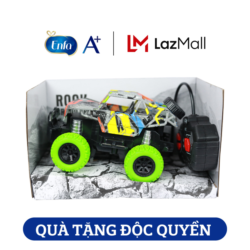 [Quà tặng Enfa] Đồ chơi xe địa hình điều khiển