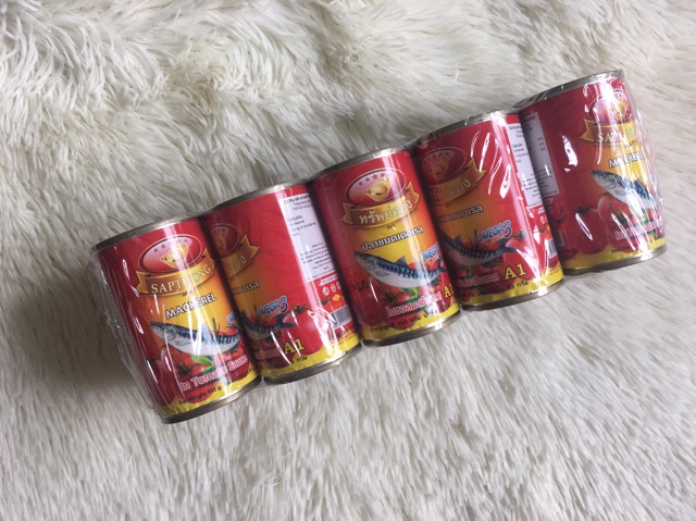 (Hcm) Cá Thu Sốt Cà Sapthong 155G Thái Lan