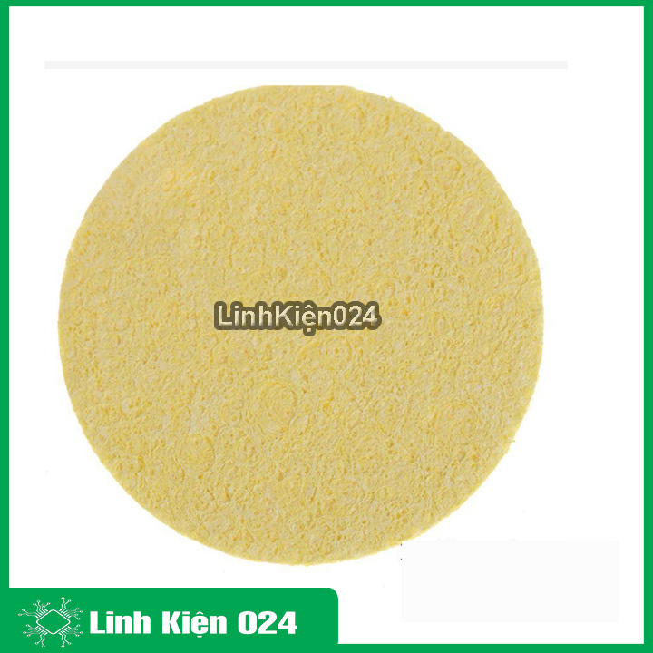 Bọt biển tròn 5cm vệ sinh mũi hàn mật độ nén cao, hút nước và giữ lại cặn bám