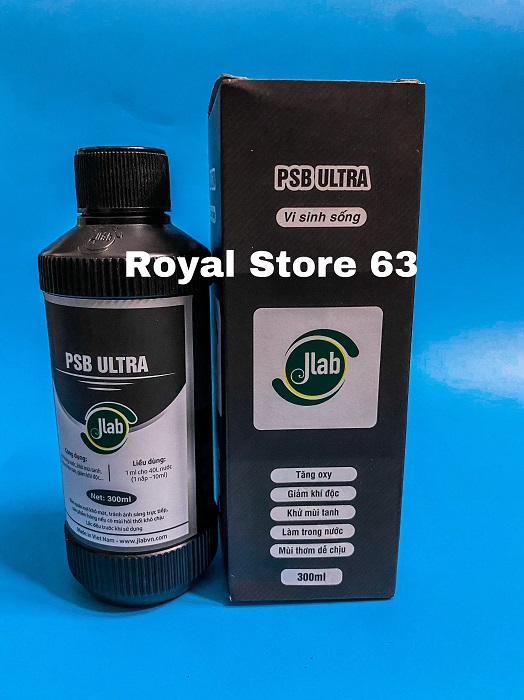 Jlab Ultra Psb vi khuẩn quang hợp cho bể cá 300ml